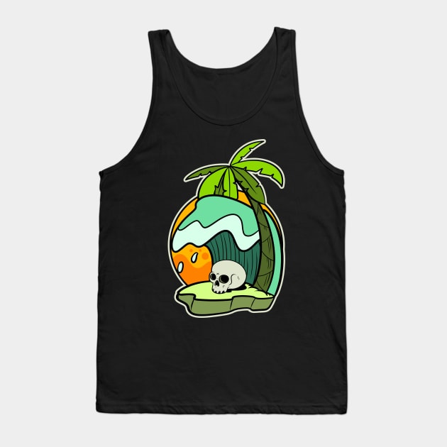 exile island Tank Top by Behold Design Supply